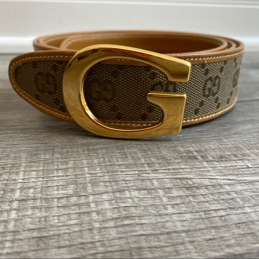Gucci Signature Logo Belt NWT 46” Long